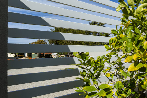 Aluminum Slat Fence